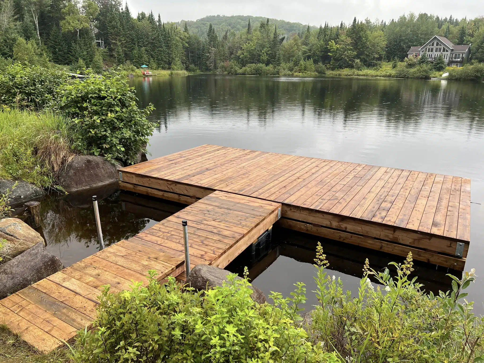 Quai sur mesure réalisé par Quais Laurentiens 3