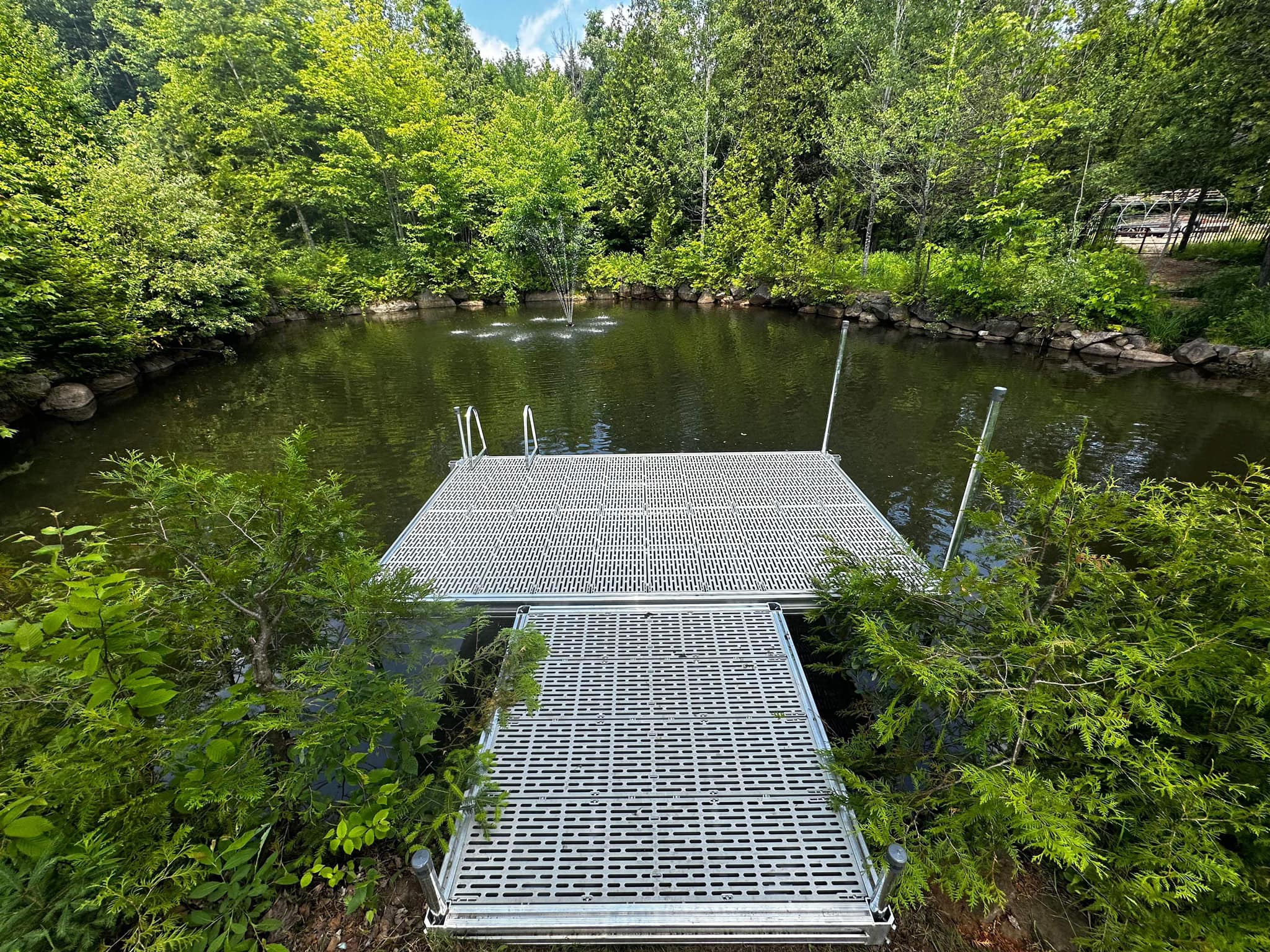 Quai sur mesure réalisé par Quais Laurentiens 2